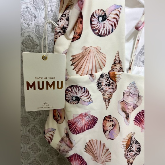 SHOW ME YOUR MUMU **NEW** Seashell One Piece swim suit XXL - Picture 3 of 8